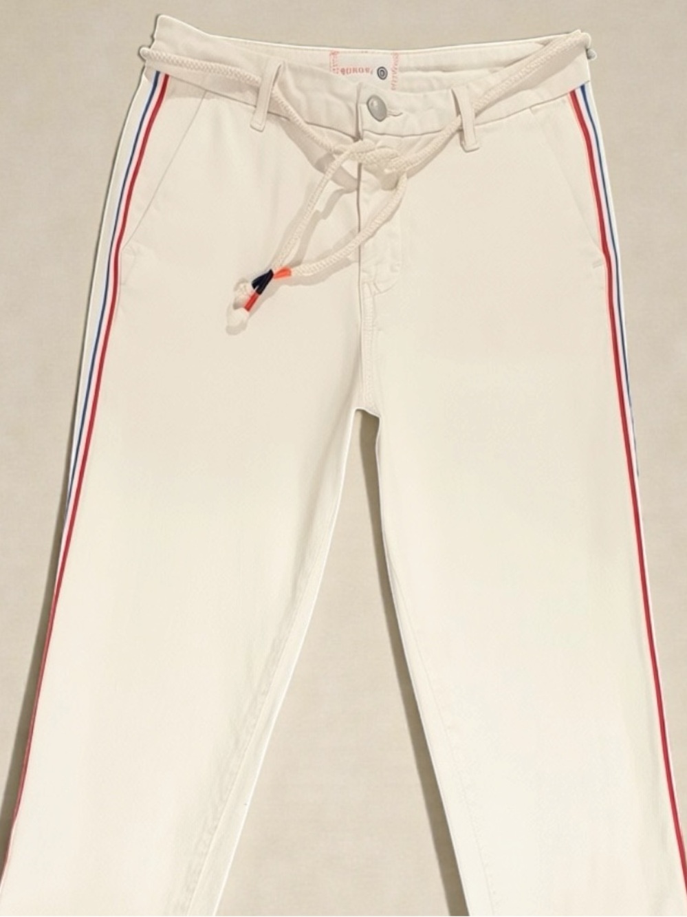 Sundry Anthropologie Coastal LA Preppy Nantucket Sailing Red White Blue Striped